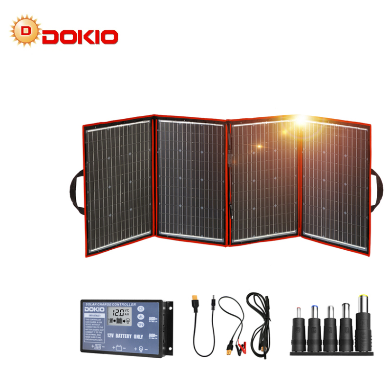 Dokio Brand Flexible Foldable  - Flexible Solar Panel 评论和价格