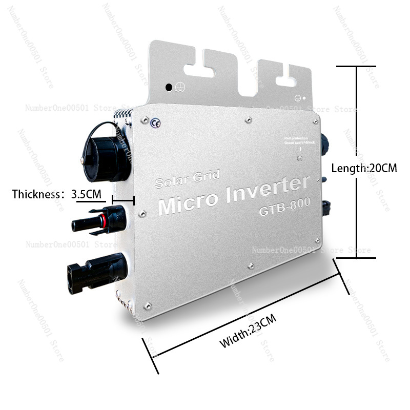 GTB800W Silver Micro Grid Tie  - Grid Tie Micro Inverter 评论和价格