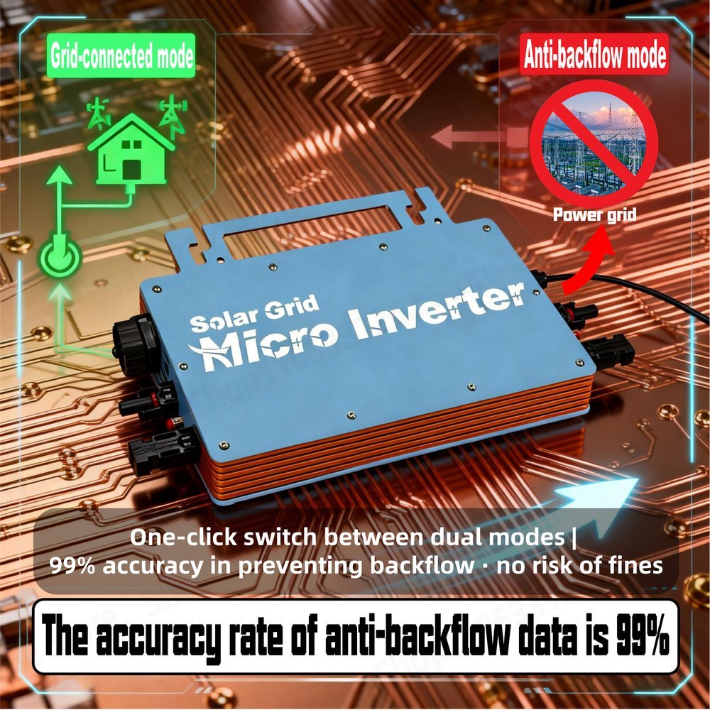 Micro Inverter 1200W Grid Tie  - Grid Tie Micro Inverter 评论和价格